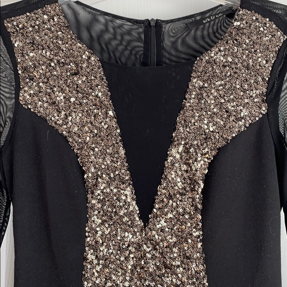 Ark & Co dress with mesh and sequins - Picture 2 of 12